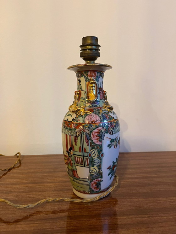 Image 1 of Lampe vintage chinoise