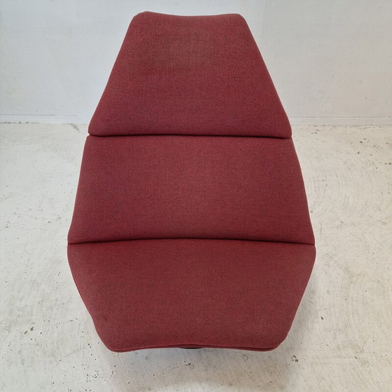 Image 1 of Fauteuil vintage F510 en bois et métal par Geoffrey Harcourt pour Artifort, 1970