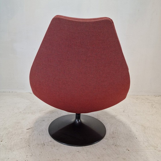 Image 1 of Fauteuil vintage F510 en bois et métal par Geoffrey Harcourt pour Artifort, 1970