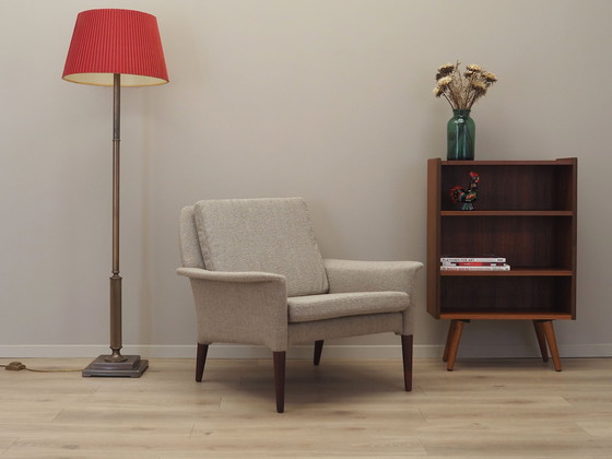 Image 1 of Fauteuil en bois de rose, Design danois, 1960S, Production : Brdr. Andersen