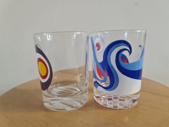 Image 1 of 2 verres à boire italiens d'époque