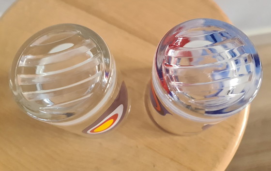 Image 1 of 2 verres à boire italiens d'époque