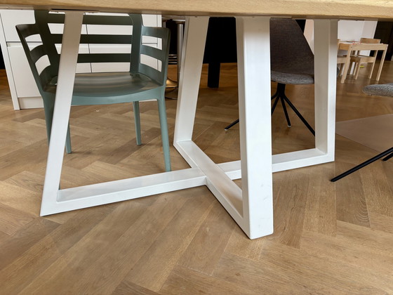 Image 1 of Magnifique table en chêne sur mesure - 281Cm