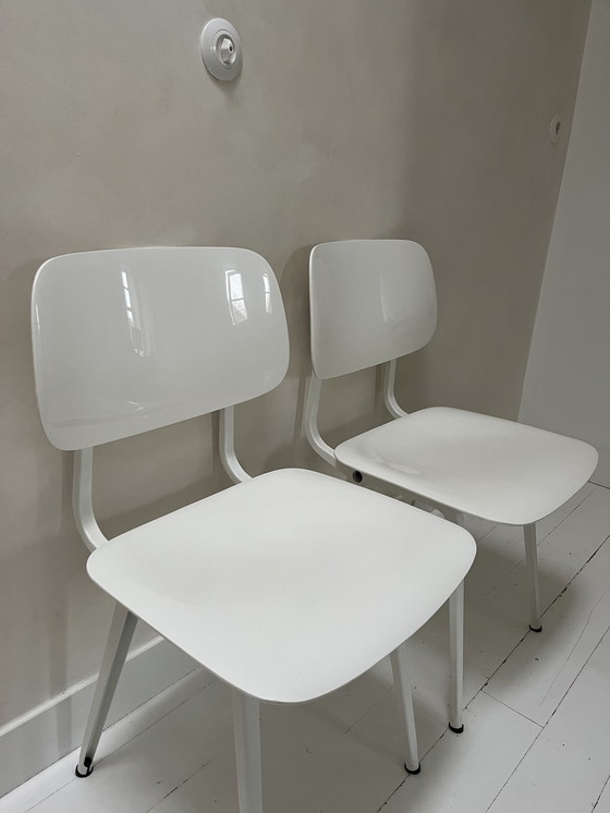 Image 1 of Ahrend Revolt White Set Of 2X Chairs