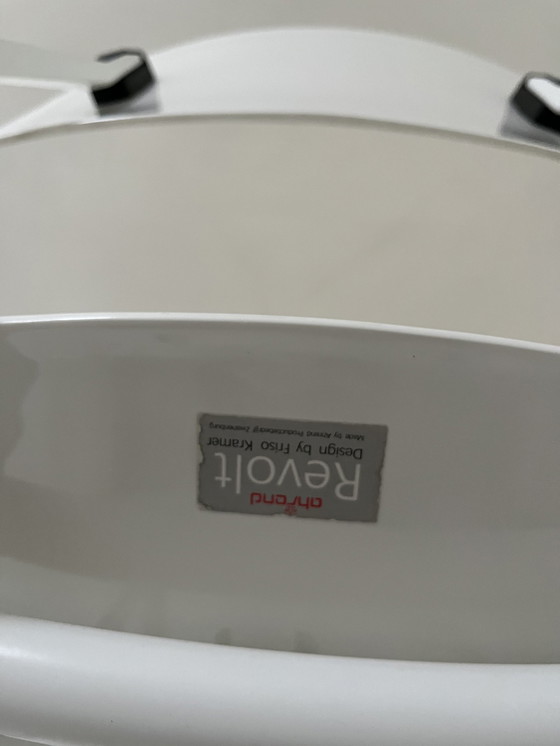 Image 1 of Ahrend Revolt White Set Of 2X Chairs