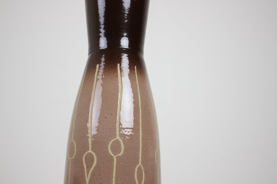 Image 1 of Rare vase en céramique "Keramo Praha", Tchécoslovaquie, 1970S.