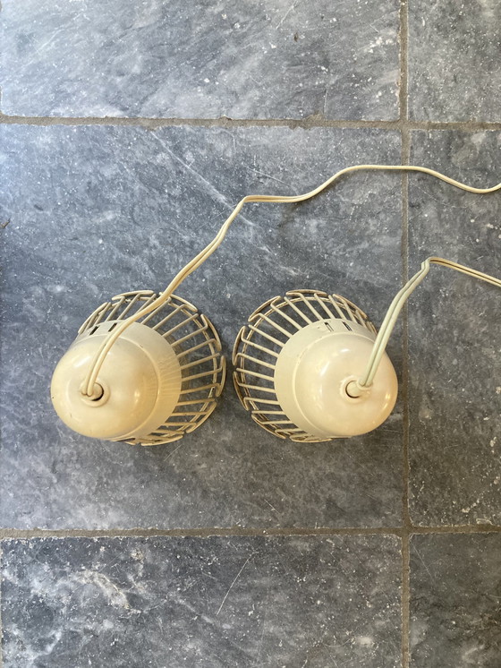 Image 1 of 2x Philips lampes suspendues vintage 1950s