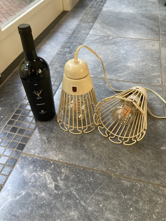 Image 1 of 2x Philips lampes suspendues vintage 1950s