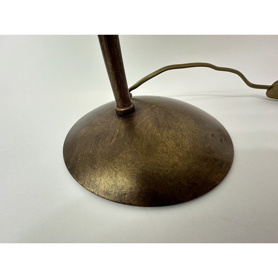 Image 1 of Lampe vintage en métal et verre pour Massif, Belgique 1980