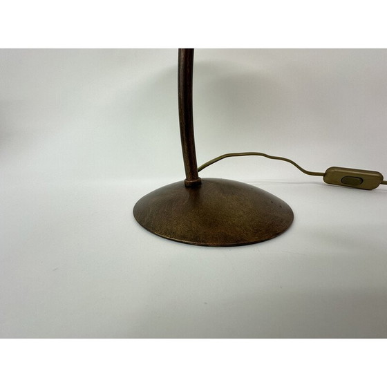 Image 1 of Lampe vintage en métal et verre pour Massif, Belgique 1980