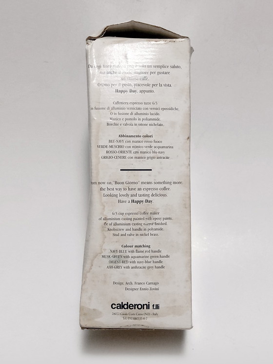 Image 1 of Percolateur expresso Calderoni Italie