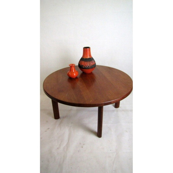 Image 1 of Table basse vintage en teck par Nils Bach, Danemark