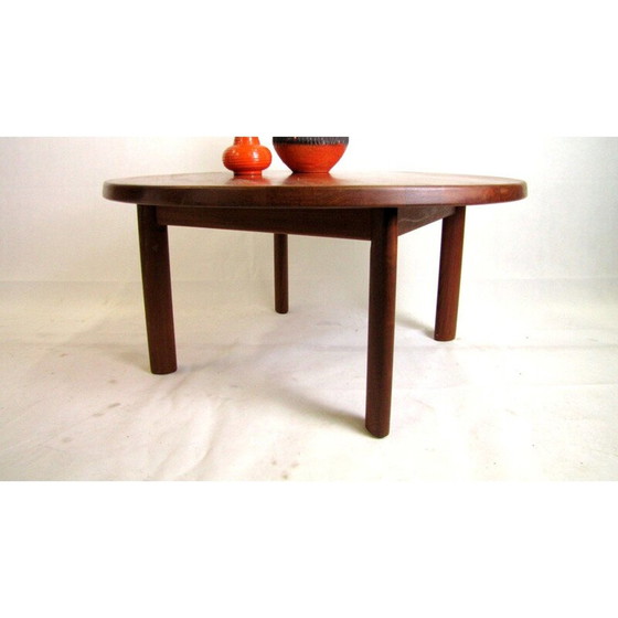 Image 1 of Table basse vintage en teck par Nils Bach, Danemark
