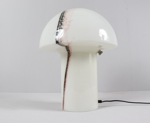 Grande lampe champignon/Mushroom Lamp de Peill Und Putzer, Modèle : Lido, Allemagne, années 1970