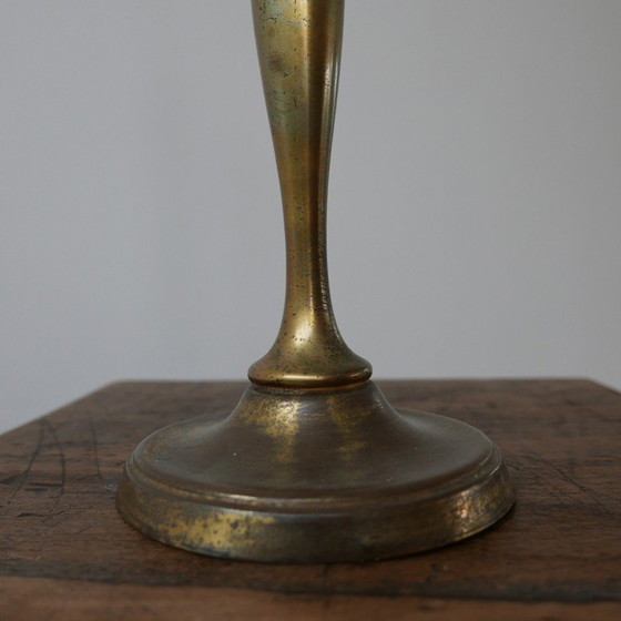 Image 1 of Lampe de table vintage en laiton, Angleterre 1960