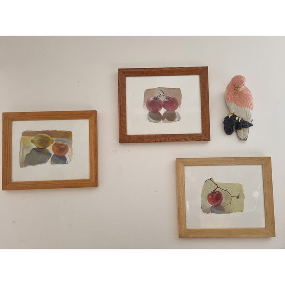 Image 1 of Ensemble de 3 natures mortes vintage