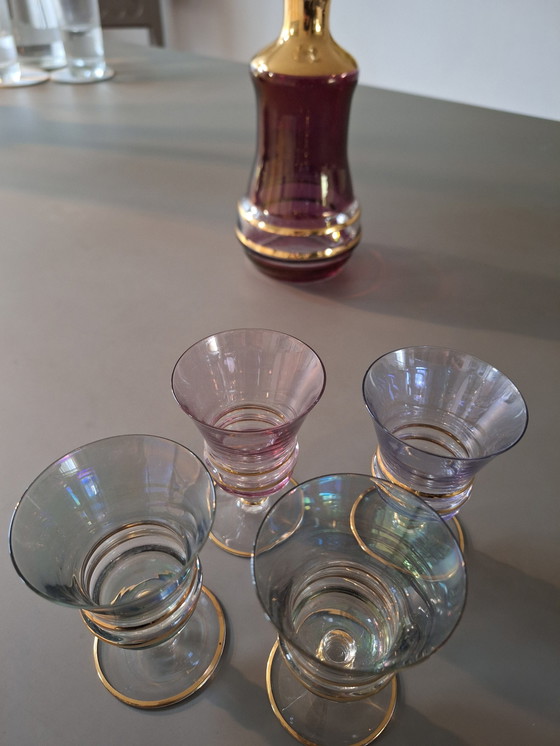 Image 1 of Set Wall Glasses Carafe avec 4 verres