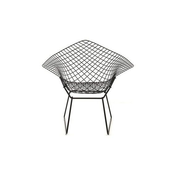Image 1 of Ensemble de 3 chaises Diamond vintage par Harry Bertoia pour Knoll International, 1970
