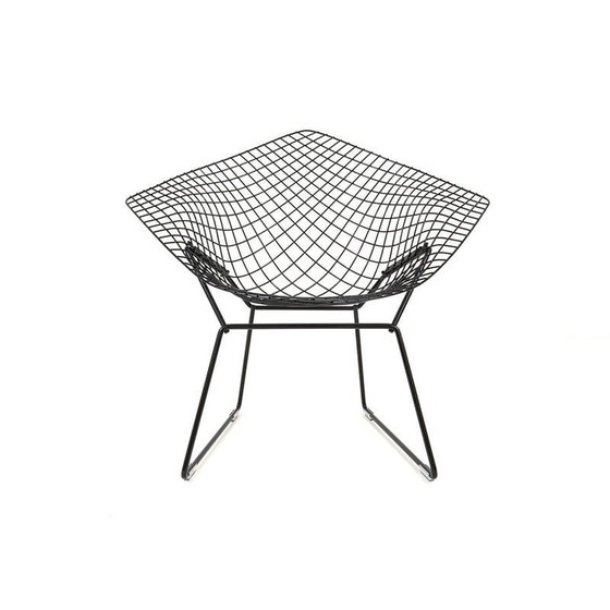 Image 1 of Ensemble de 3 chaises Diamond vintage par Harry Bertoia pour Knoll International, 1970