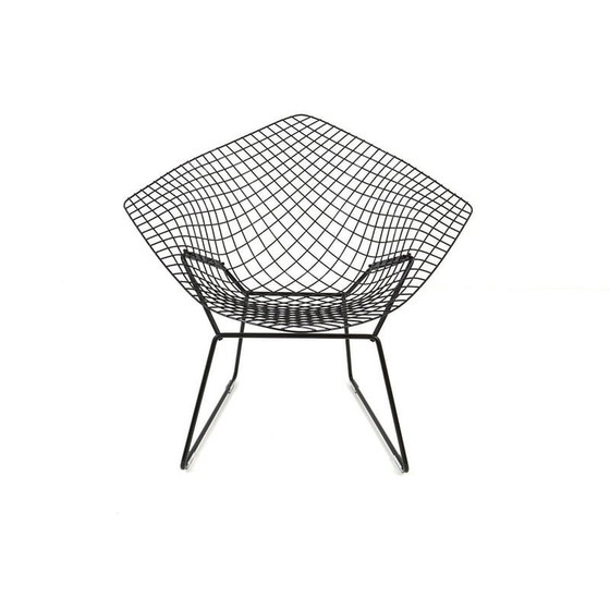 Image 1 of Ensemble de 3 chaises Diamond vintage par Harry Bertoia pour Knoll International, 1970