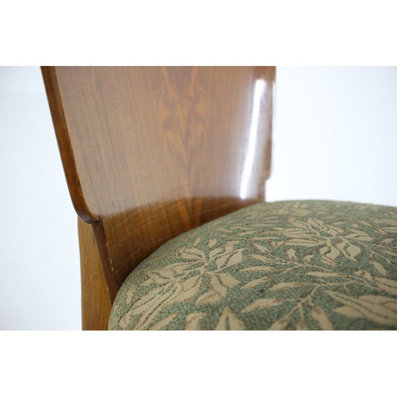 Image 1 of Ensemble de 4 chaises vintage en noyer par Jindrich Halabala pour Up Závody, Tchécoslovaquie
