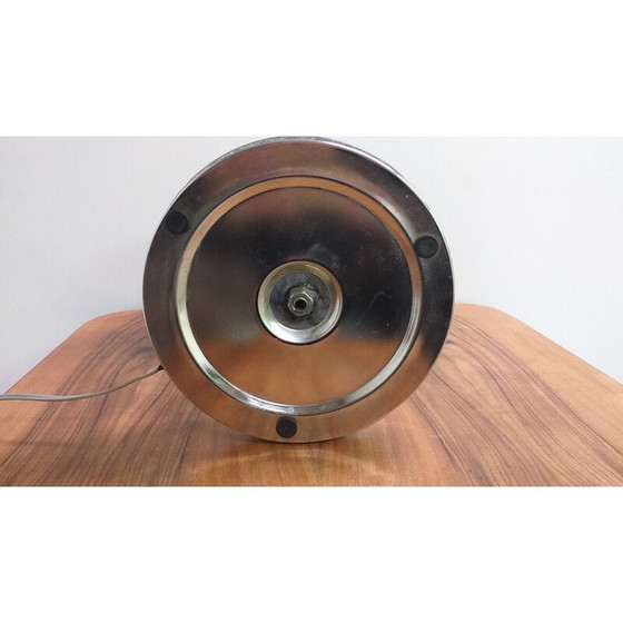 Image 1 of Lampe de table en verre vintage, Tchécoslovaquie 1970