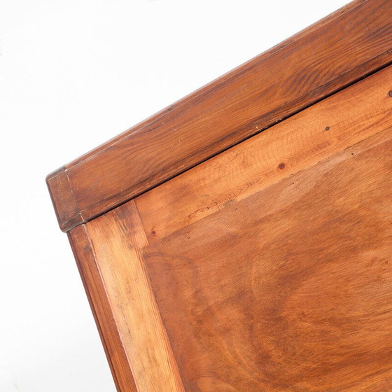 Image 1 of Armoire vintage en pin avec portes coulissantes, France 1940