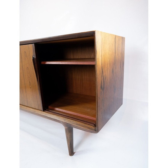 Image 1 of Porte-bouteilles vintage en bois de rose par Omann Junior, 1960