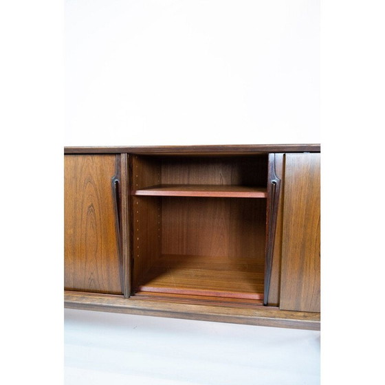 Image 1 of Porte-bouteilles vintage en bois de rose par Omann Junior, 1960