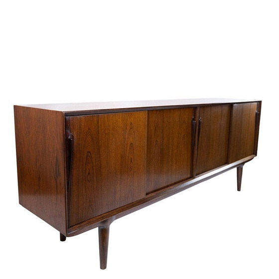 Image 1 of Porte-bouteilles vintage en bois de rose par Omann Junior, 1960