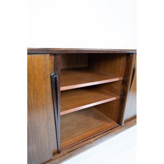 Image 1 of Porte-bouteilles vintage en bois de rose par Omann Junior, 1960
