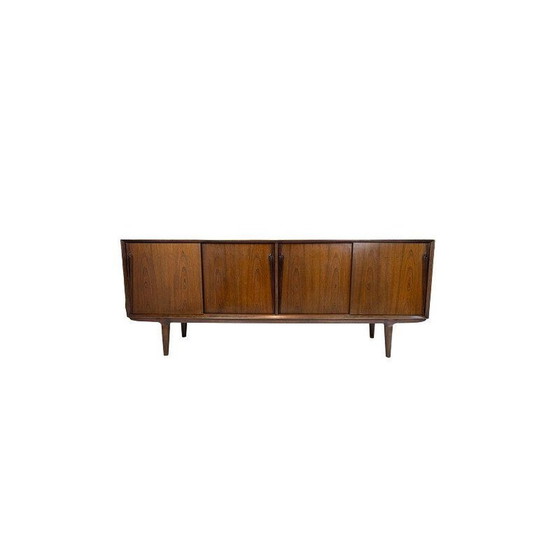 Image 1 of Porte-bouteilles vintage en bois de rose par Omann Junior, 1960