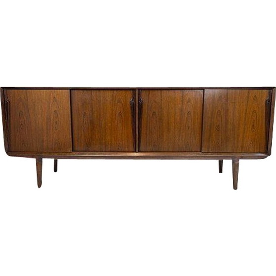 Image 1 of Porte-bouteilles vintage en bois de rose par Omann Junior, 1960