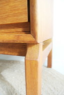 Commode en chêne massif Marian Grabinski Ikea 60s Design