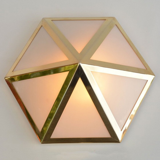 Image 1 of Lampe murale vintage, plafond, par Ch. Ploderer, Vest Leuchten, Autriche, années 1970