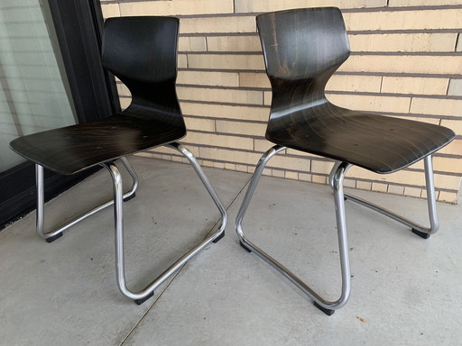Chaise haute Pagwood par Adam Stegner pour Flötotto