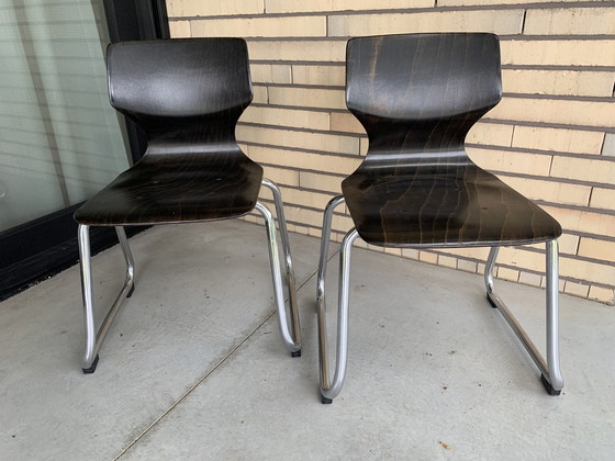 Image 1 of Chaise haute Pagwood par Adam Stegner pour Flötotto