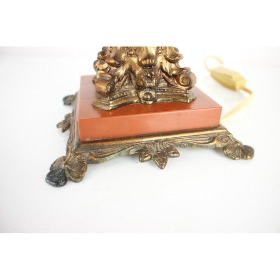 Image 1 of Lampe de table polie du Mid Century, Pologne 1960s