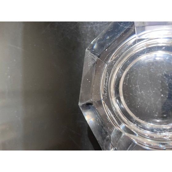 Image 1 of Paire de cendriers en cristal vintage pour Val Saint Lambert, 1970