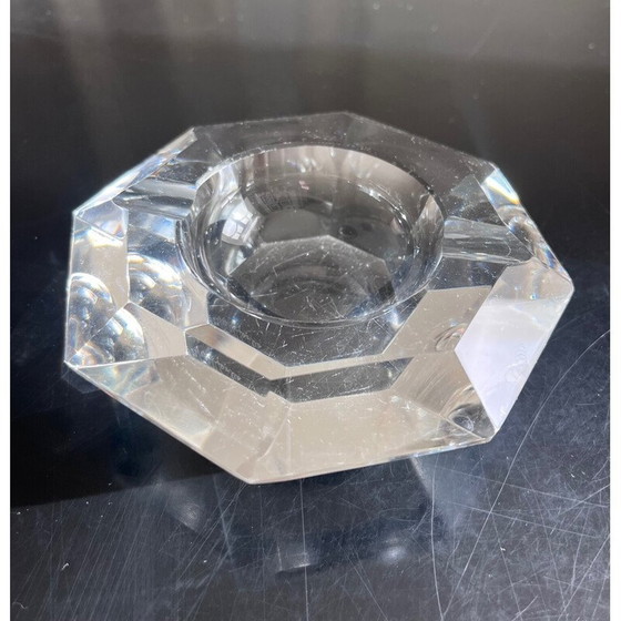 Image 1 of Paire de cendriers en cristal vintage pour Val Saint Lambert, 1970