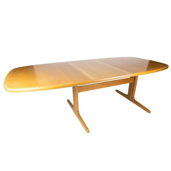 Image 1 of Table de salle à manger vintage en chêne par Skovby Furniture Factory, danois 1960
