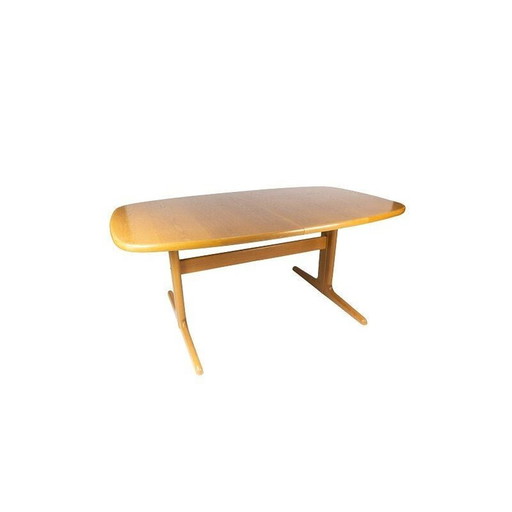 Table de salle à manger vintage en chêne par Skovby Furniture Factory, danois 1960