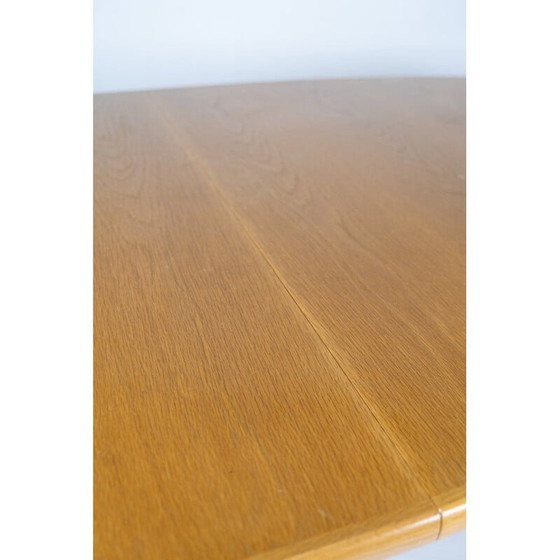 Image 1 of Table de salle à manger vintage en chêne par Skovby Furniture Factory, danois 1960