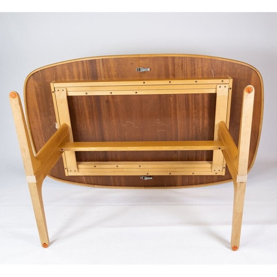 Image 1 of Table de salle à manger vintage en chêne par Skovby Furniture Factory, danois 1960