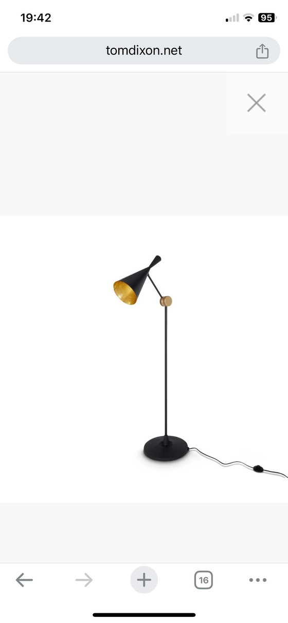 Image 1 of Tom Dixon Beat Floor Lamp