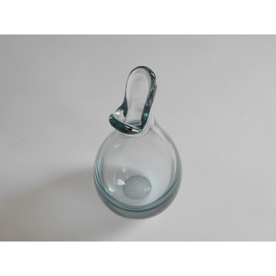 Image 1 of Vase vintage en forme de canard par Per Lütken pour Holmegaard, Danemark 1955