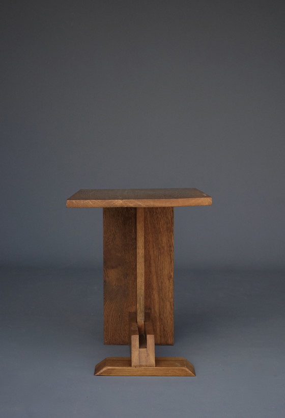 Image 1 of Petite table d'appoint moderniste du Mid Century