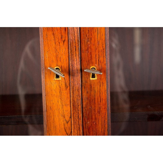 Image 1 of Buffet haut vintage en palissandre en 2 parties par Erik Brouer pour Brouer Mobelfabrik, Danemark 1960