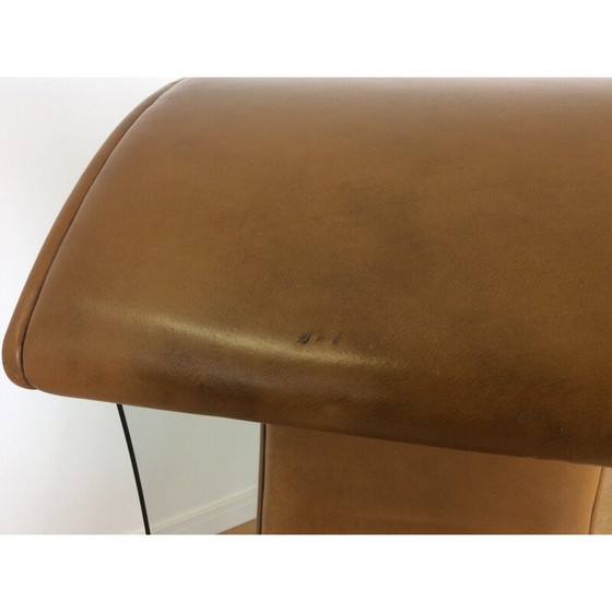 Image 1 of Chaise pivotante en verre vintage, 1970