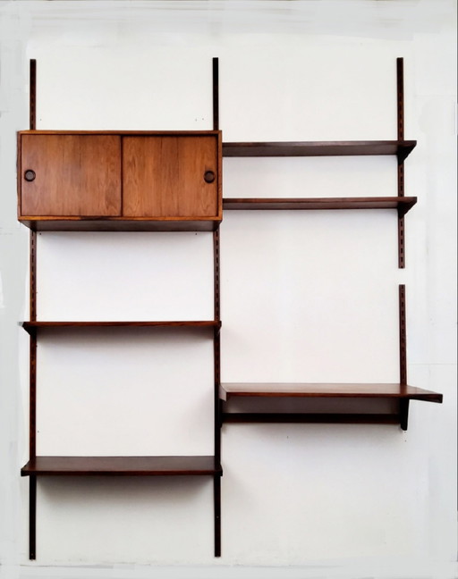 Étagère Bureau Modulable Scandinave En Bois - Design Kai Kristiansen